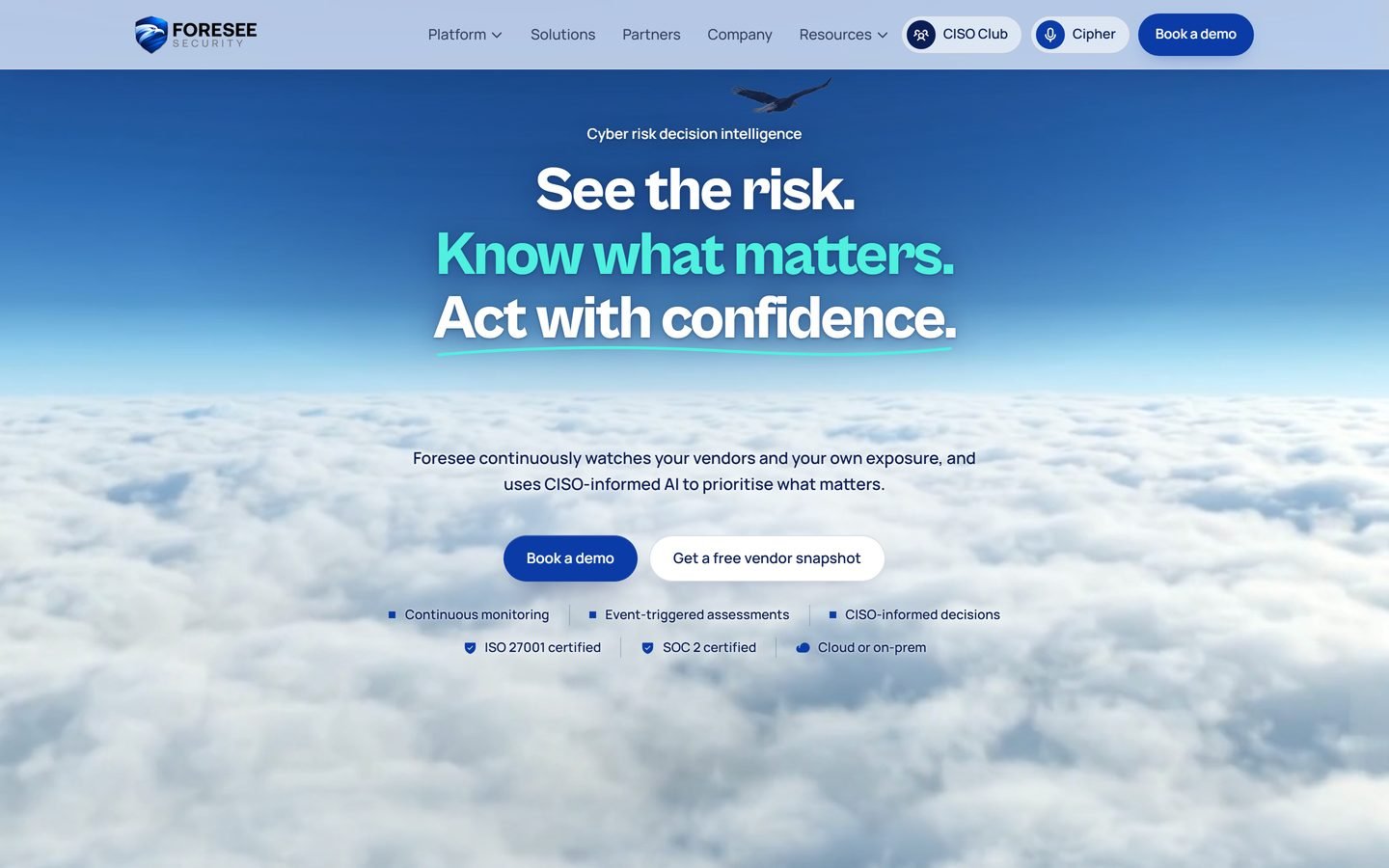 Foresee Security website built by HyperGrow